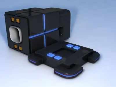 Pyro Blaster Free 3D model