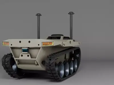 Unmanned Ground Vehicle 3D model