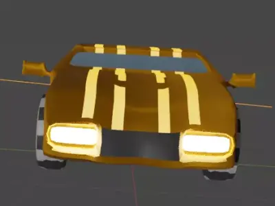 Sport car Free 3D model by Rasso1