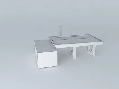 Repsol YPF Gas Free 3D model purchase