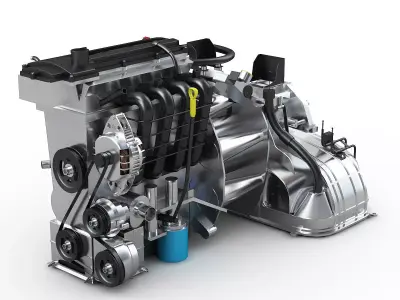 Car Engine 3D model