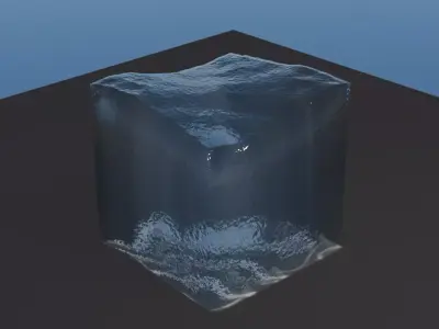 Realistic Water 3D model