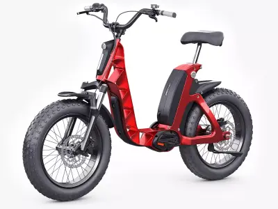 Electric Bicycle 3D model buy