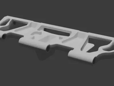 Panzer III - IV Tracks Free low-poly 3D model