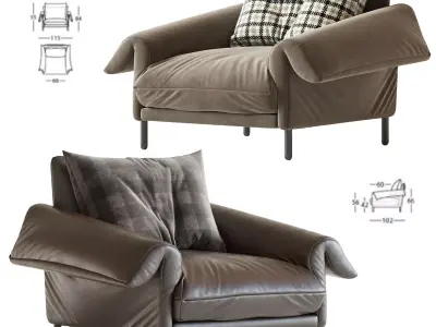 Sillon Alpino de Sancal 3D model