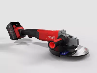 MILWAUKEE 230mm Angle Grinder 3D model