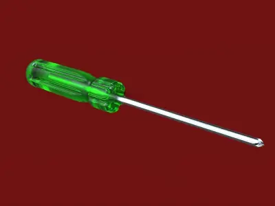 Screw driver design Free 3D model