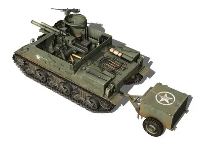 M7 Priest - Minnesota 3D model