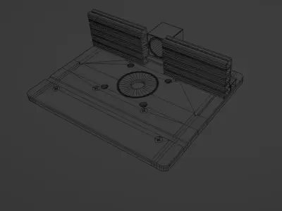 ROUTER TABLE INSERT 3D model