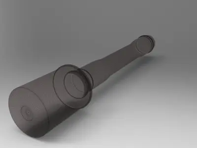 German Hand Grenade Free 3D model
