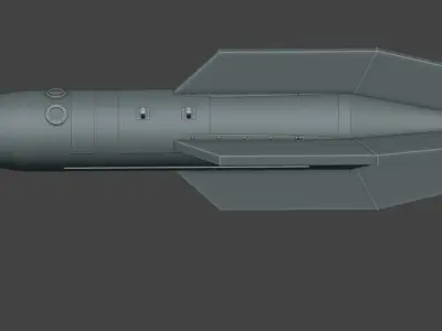 RUSSIAN PBK-500U DREL GLIDE BOMB 3D print model