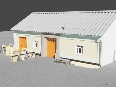 House 3D model Free 3D model