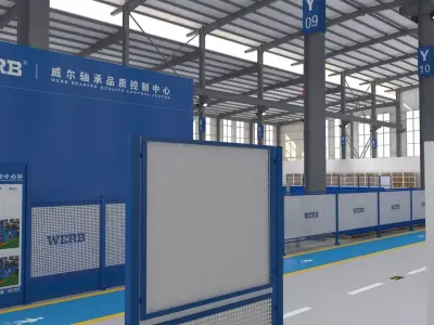 Factory Building 2 3D model