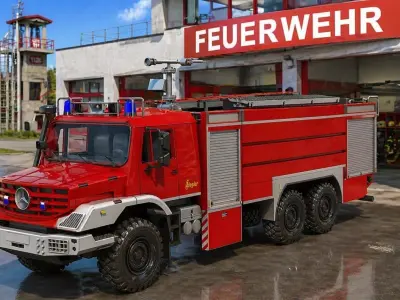 CAS 30 Mercedes-Benz ZETROS 3D print model