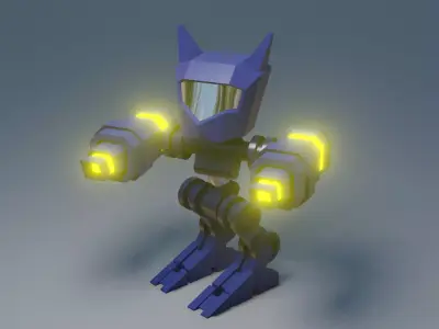 Dog Mech 3D model