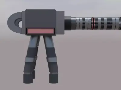  advanced mg turrent 3D model