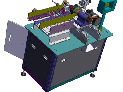 Automatic sprue machine 3D model