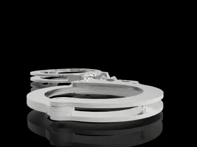 Handcuffs Free 3D model purchase
