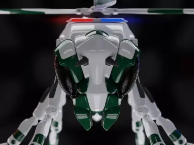 Insect Vehicle - Robot Insect 3D model