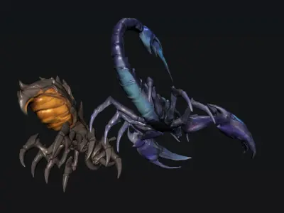 Creatures Scorpion 3D model