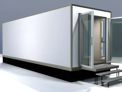 Event Trailer 3D model