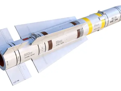 AIM-54A Phoenix 3D model