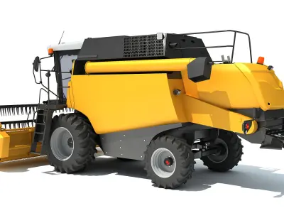 Sampo Rosenlew Combine 3D model