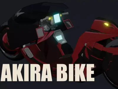 Akira Bike 3D model