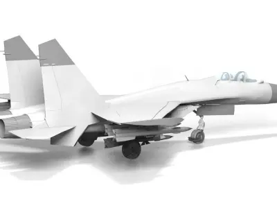 Sukhoi Su- 27  3D model