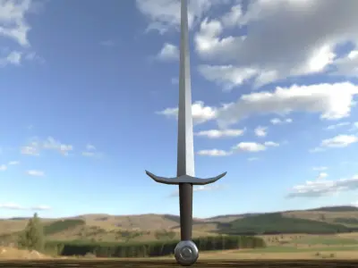 Arming sword 3D model