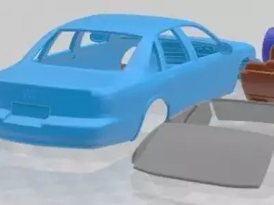 Chevrolet Impala SS 1995 Printable Car  3D print model