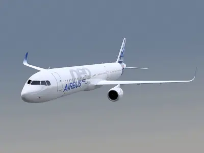 Airbus A321neo 3D model