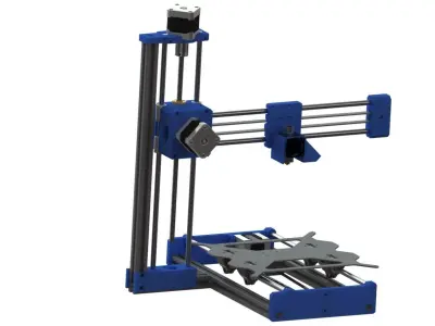 3D Printer Matris -  Rain  3D model