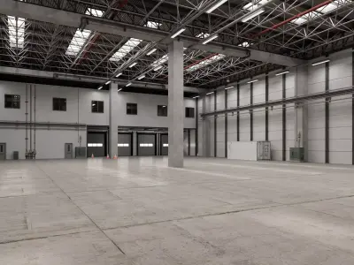 Warehouse Logistic 14 3D model