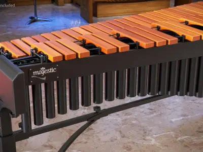 Marimba Musical Instrument Majestic M650DB 3D model