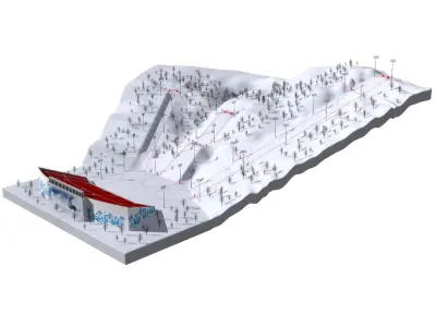  Olympic Mogul Course Sochi 