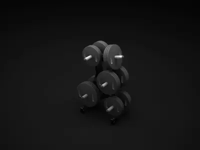 Plate Tree 3D model