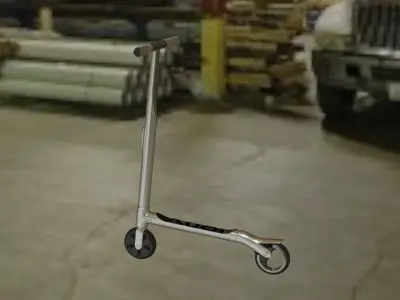 Audi Scooter Low-poly 3D model