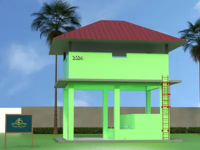 Overhead Tank Design 3D print model