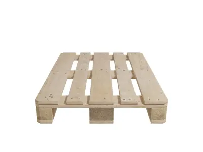 wood eur pallet 3D model