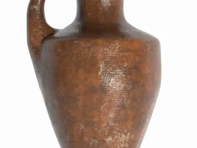 ancient greek amphora Free 3D model