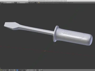 screwdriver 3D model 4