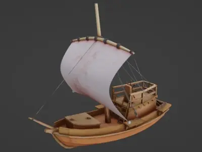 A Ship  3D model