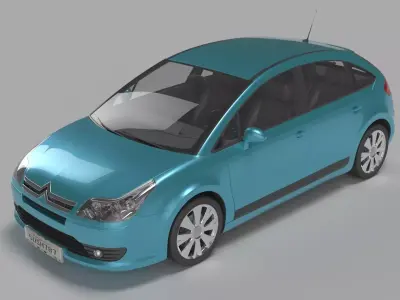 Citroen C4 3D model