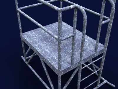Portable access platform Free 3D model