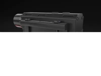 Tactical Laser Sight Type LOPAX-350 3D model