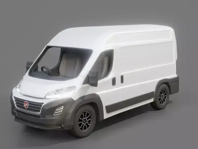 Fiat Ducato Panel Van 3D model