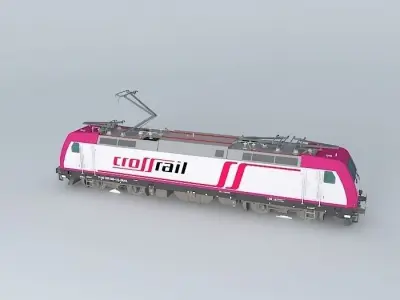 Bombardier TRAXX F140 AC2 Crossrail livery Free 3D model