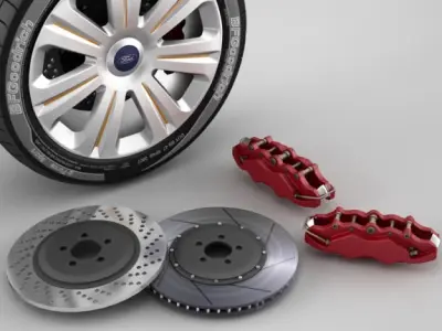 Wheel focus7 3D model