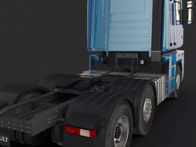 Magnum 6x2 3D model